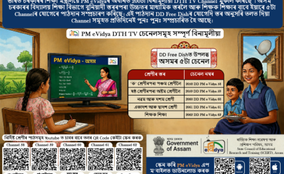 PM eVidya DTH TV Channels